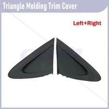 Front Triangle Molding Trim Cover Left + Right Side For 2016-19 Chevrolet Cruze