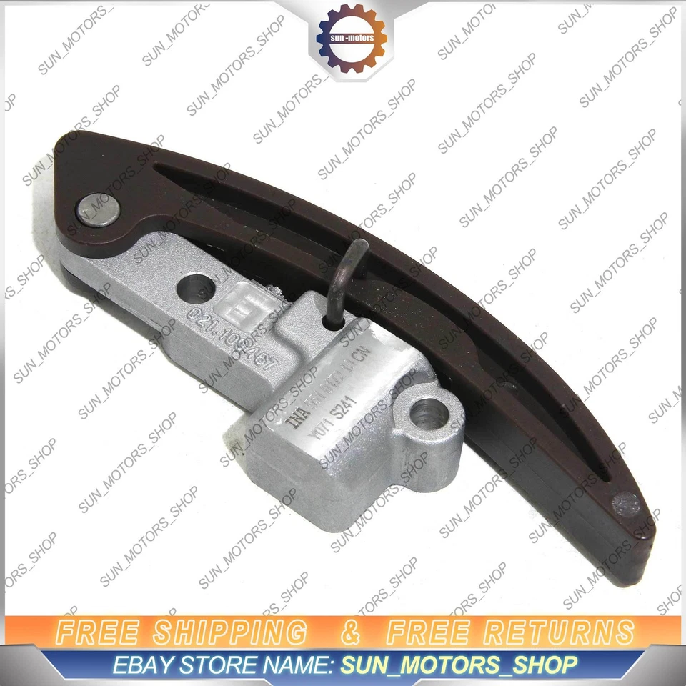 Kit de guía de cadena de distribución de 8 piezas para Porsche VW Passat CC Touareg Audi Q7 3.6 VR6 FSI Foto 4 de 4