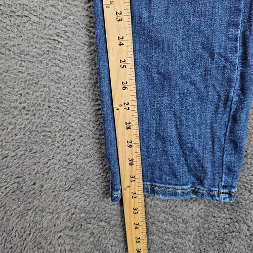 Lucky Brand 223 Straight Mens Medium Wash Blue Denim Jeans 32x32 Classic Fit - Picture 4 of 8