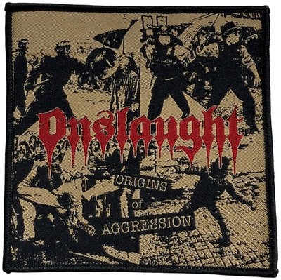 ONSLAUGHT - Origins Of Aggression - 10 x 10 cm - Patch - 170547