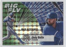 2021 Panini Mosaic Big Fly Green Mosaic Prizm Joey Gallo #BF7 0ed