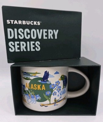 New Starbucks ALASKA ''Discovery Series'' 14oz Coffee Mug - Fast Priority Shipping