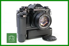 Canon A-1 body NEW FD 50mm F1.4 shutter full speed, exposure meter, winder fully