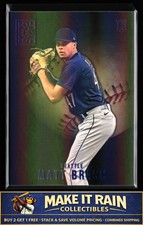 Matt Brash 2022 Panini Capstone Blue #5 Seattle Mariners Rookie RC