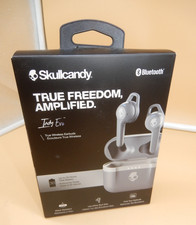 Skullcandy INDY EVO True Wireless Bluetooth Headphones - Chill GRAY - NEW NIB