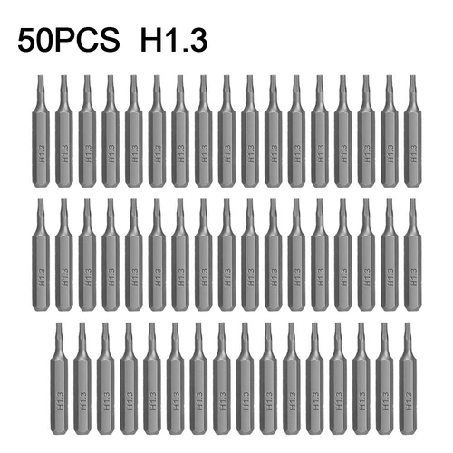 Magnetbits für einfache Schraubenaufnahme 50 Stück Innensechskant Chargenkopf - Bild 10 von 17