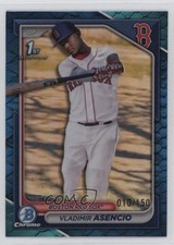 2024 Bowman Chrome Prospects Blue Reptilian Refractor /150 Vladimir Asencio 0w21