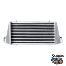 Aluminum Intercooler Universal Turbo Front Mount 2.2" I/O Tube & Fin 24" x 10"