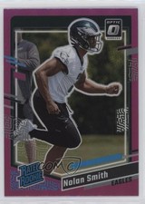 2023 Panini Donruss Rated Rookie Optic Preview Pink Prizm Nolan Smith #382 2l4
