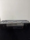 Sony CFS-W301 FM/AM Stereo Dual Cassette Radio Boombox Very Clean Tested