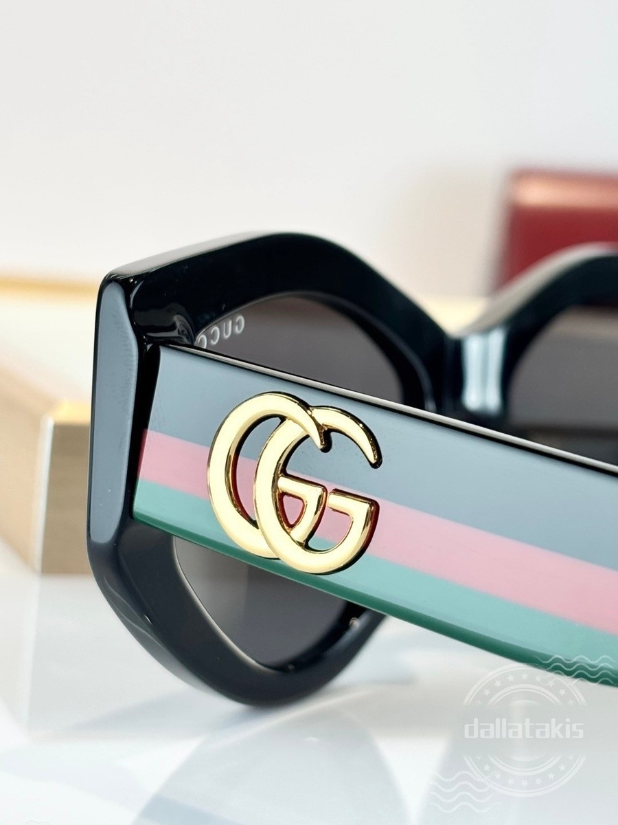 Gucci classic black frame cat-eye sunglasses GG1549S/54-20-145 | eBay