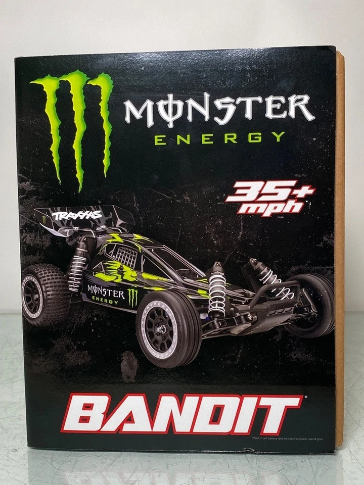 Traxxas Monster Energy Bandit Edición Limitada Modelo Monster 04 NUEVO-SELLADO-RARO Foto 3 de 4