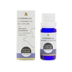 Aqua Oleum Citronella essential Oil 10ml - 2 Pack