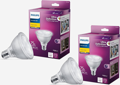 Philips Ultra Definition PAR30S Dimmable LED 9.5W 850lm 3000K Bright White