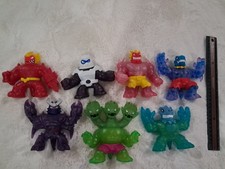 HEROES OF GOO JIT ZU LOT OF 7 ACTION FIGURES