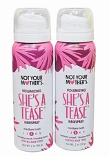 2 - Not Your Mother's She's A Tease Volumizing Hairspray, 2 Ounce Each
