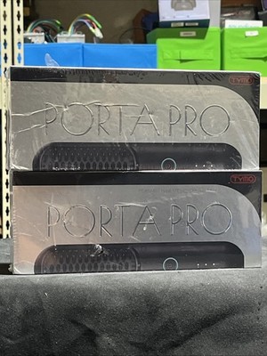 New! TYMO Porta Pro Wireless Hair Straightening Brush - Black 
