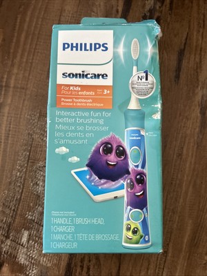 Philips Sonicare for Kids Bluetooth Connected Rechargeable Toothbrush -Turquoise