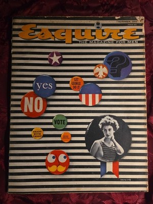 ESQUIRE Magazine November 1956 Steve Allen Betsy Palmer Bathtub Tubs 