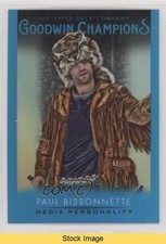 2021 Upper Deck Goodwin Champions Platinum Blue Paul Bissonnette #39 READ d4e