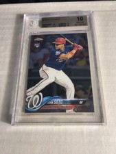 2018 topps chrome juan soto hmt55 Bgs 10 Pristine