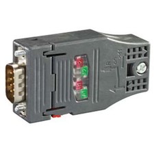 1PC SIEMENS 6GK15000FC10 Bus Connector, Axial Cable Outlet (180 Deg), Screw Loc