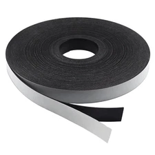 Flexible Magnetic Tape - Magnet Strip with Strong Adhesive Backing for Walls,...