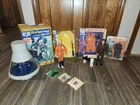 Vtg 1964 Hasbro G.I. Joe Soldiers, Manuals, Space Capsule, Rocket Pack, Clothes