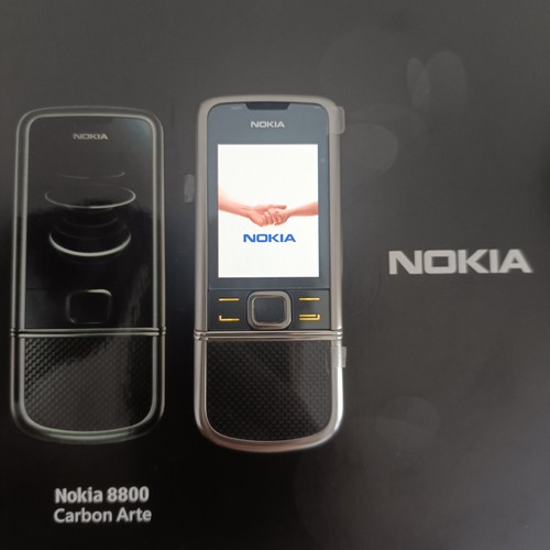 RARE ORIGINAL NOKIA 8800 CARBON ARTE TITANIUM 8800e-1 4GB UNLOCKED MOBILE PHONE - Picture 13 of 24