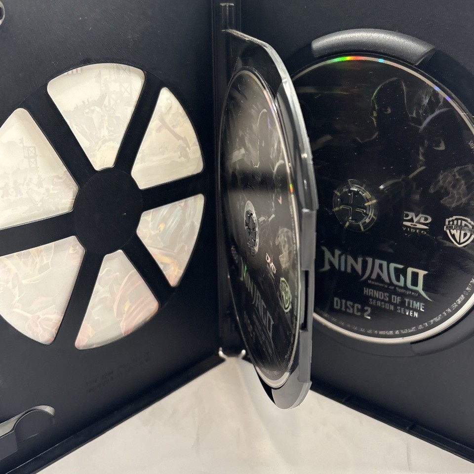 Lego Ninjago DVD Video Masters of Spinjitzu Hands Of Time 2 Disc Season ...