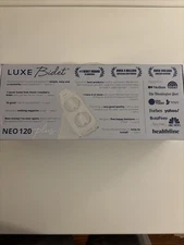 NEO 120 Plus White Patented Bidet Attachment for Toilet Seat, Innovative Hinges