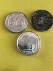 3 SILVER ROUNDS AS PICURED