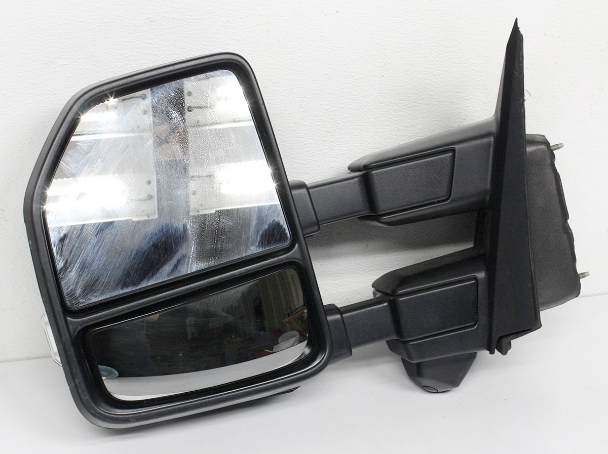 OEM Driver Side Exterior Mirror For Ford F150 Black Textured ML34