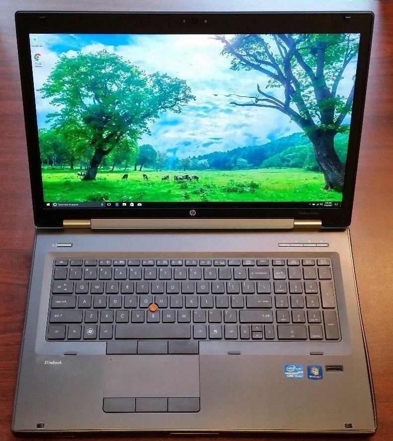 Workstation HP 8760w 17.3 i7-Quad (2TB + 2TB) SSD Blu-RAY 32GB Quadro K3100M 4GB - Image 2 of 4