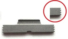 Extended Slide Lock Lever For Glock 17 19 20 21 23 Gen1 to Gen4 (202) Silverish