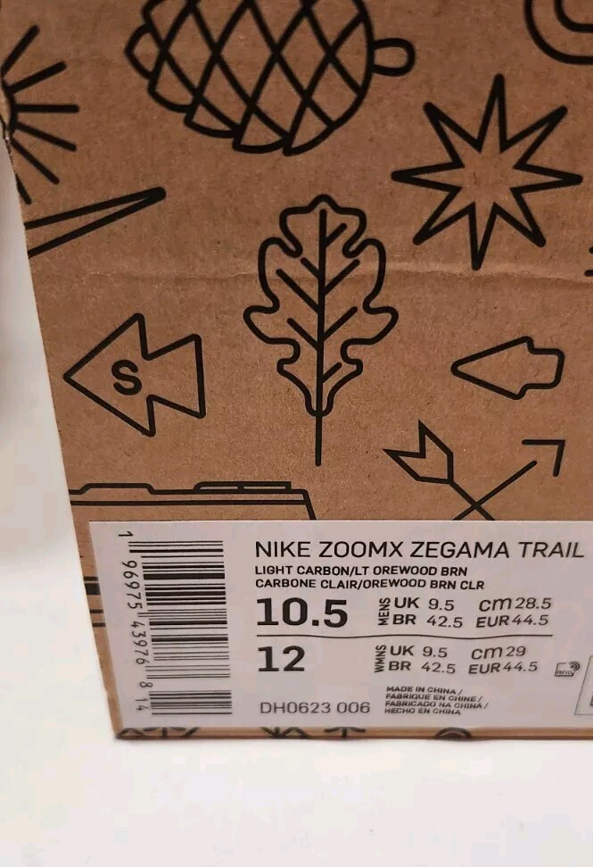 Nike DH0623-006 ZoomX Zegama Trail Running Light Carbon Nike DH0623-006 ZoomX Zegama Trail Running Light Carbon