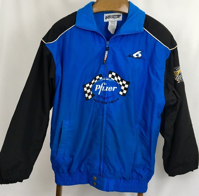 Checkered Flag Sports Mens Size M 6 Mark Martins Racing Jacket eBay