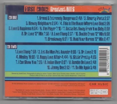 First Choice – Greatest Hits - 2 x CD Album | eBay UK First Choice – Greatest Hits - 2 x CD Album | eBay UK