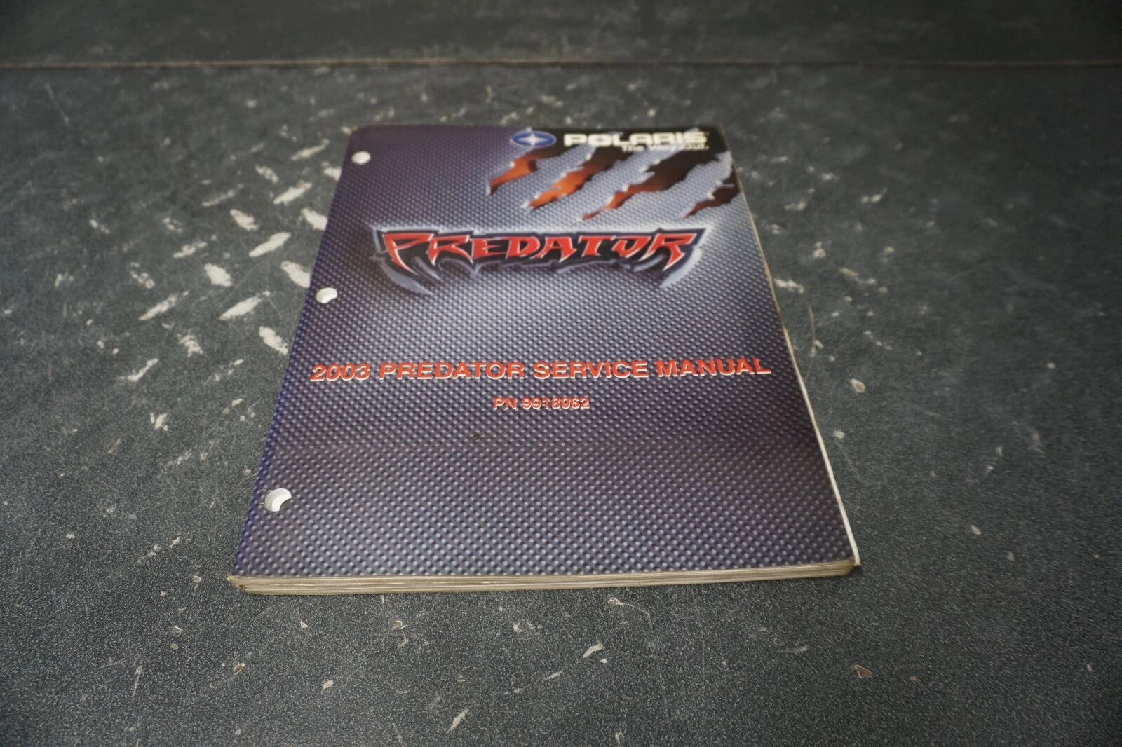 Polaris ATV 4-Wheeler OEM 2003 Predator Service Manual 9918062