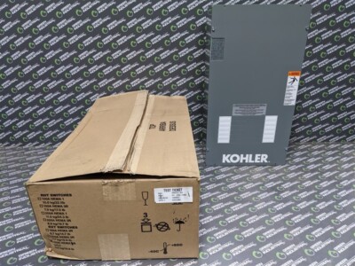 NEW 100A 240V Kohler RXT-JFNA-0100B Automatic Transfer Switch w/ Load Center