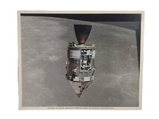 NASA Apollo 15 Photo CSM SIM Bay from Lunar Module During Rendezvous 1971