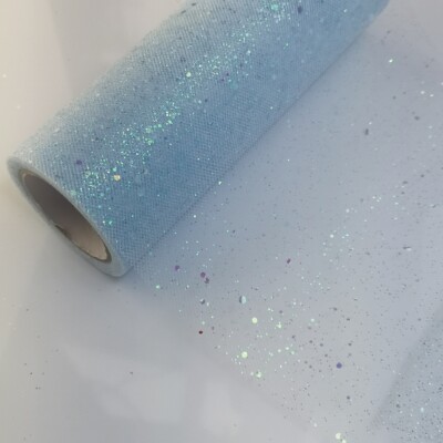 Glitzer Glitzer weicher Feintüll 6''/15cm | 54'' /145cm Breite Tutus Bastelstoff