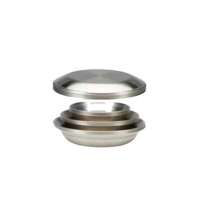 Snow Peak Tableware Set L Family Type TW-021F Stainless Steel NEW