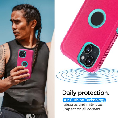 For iPhone 16 15 14 13 12 11 Pro Max XR 8/7/6/6s Plus SE Shockproof Case Cover - Picture 21 of 47