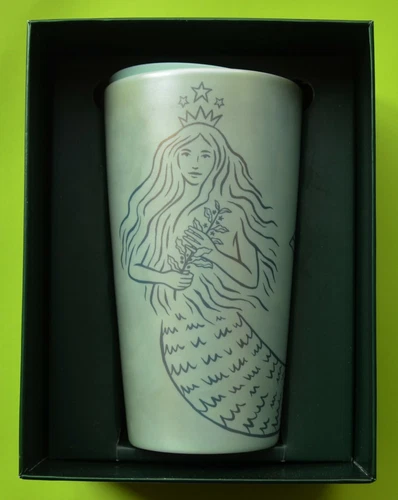 Starbucks 50th Anniversary 2021 Limited Edition Siren Ceramic Travel Tumbler