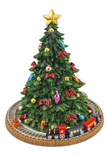 Carillon CM.18,5 Hauteur Mécanique Arbre de Noël Avec Train Mélodie Ou 56047 - 第 1/5 張圖片