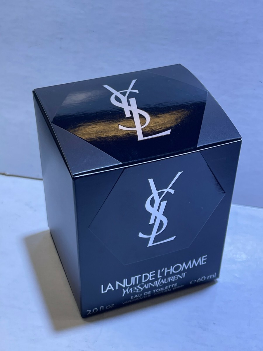 LA NUIT DE L'HOMME BY YSL 2.0 OZ (60 ML) EDT SPRAY FOR MEN NEW IN