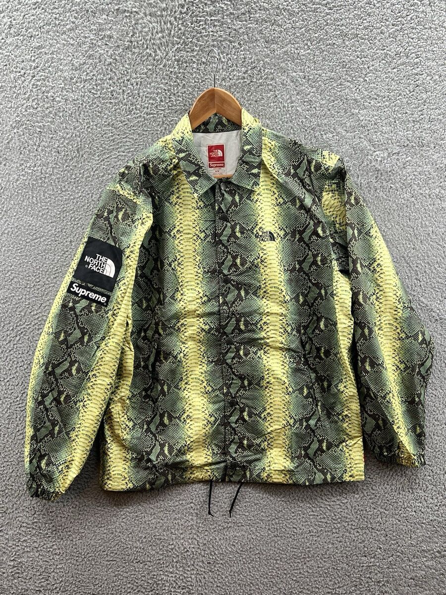 Supreme The North Face Snake Skin Taped Seam Coaches Jacket Supreme The North Face Snake Skin Taped Seam Coaches Jacket