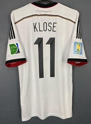 MEN'S GERMANY NATIONAL 2014/2015 KLOSE #11 SOCCER FOOTBALL SHIRT