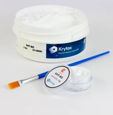 Hochtemperaturfett Krytox XHT-BD Grease 10g inkl Pinsel